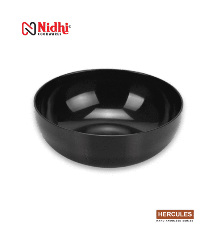 Deep Tasra – Hard Anodized, 3 mm Thick (16/18/20/22/24/26/28/30/32/34 cm) Heavy-Duty Cooking - Image 4