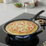 Glaze Non-Stick Dosa Tawa with Induction-Friendly Base – Easy to Clean Cookware for Healthy Oil-Free Cooking