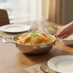 Stainless Steel Tri-Ply Kadai