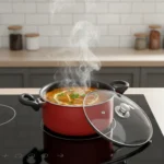 Non-Stick Casserole with Glass Lid (24/26cm) Gas & Induction Compatible